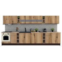 Bucatarie MARINA NEW 400 Wenge / Decor K365